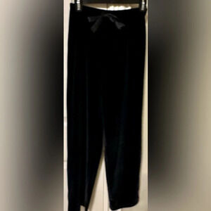 Vintage Norton McNaighton velvet pants with elastic waist - size 6p